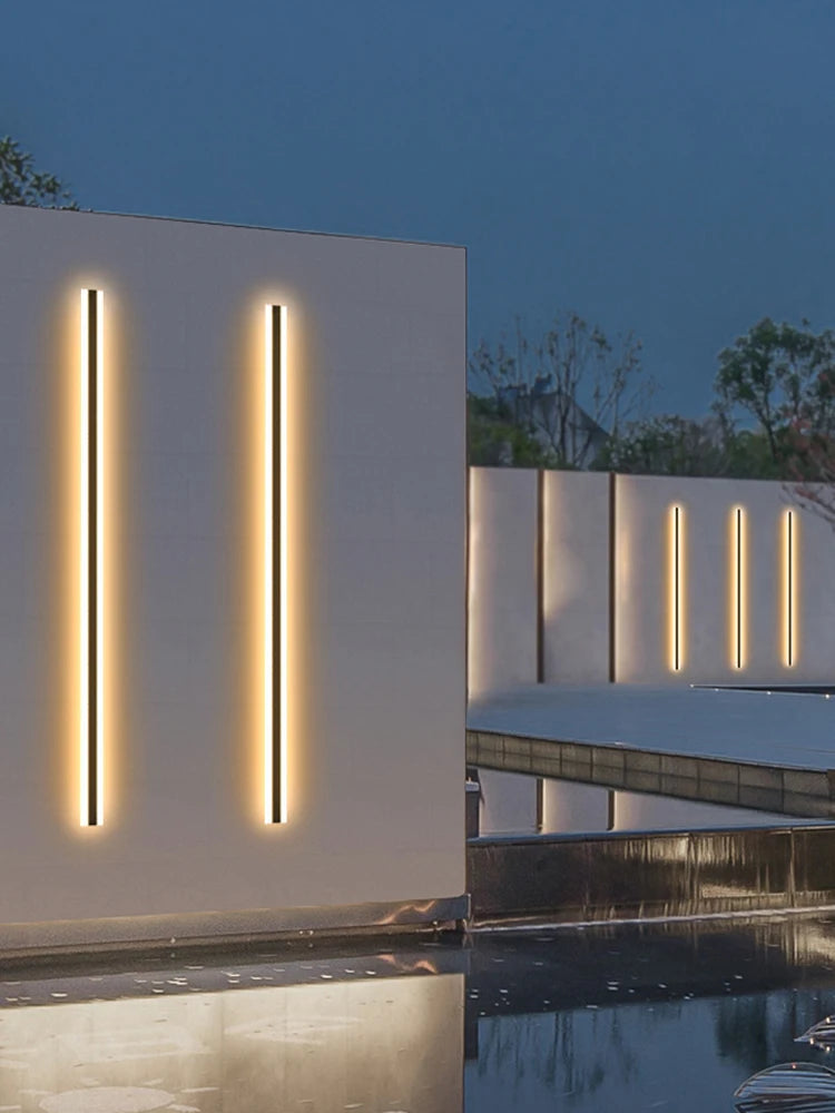 Outdoor Wall Lamp LED Waterproof Wall Lamp Modern Outdoor Wall Lamp Indoor Lighting Decorative Wall Lamp Villa Nordic Wall Lamp