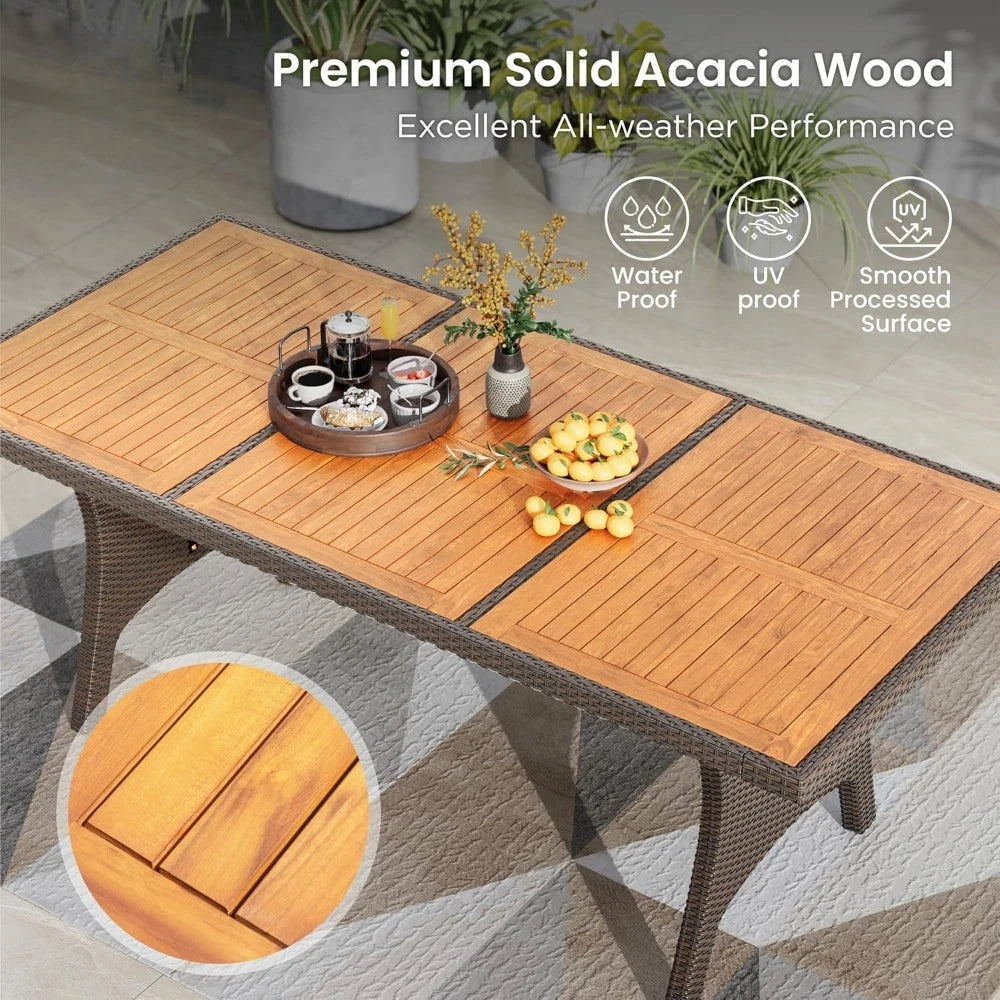 NAYA Outdoor Dining Set for 8
