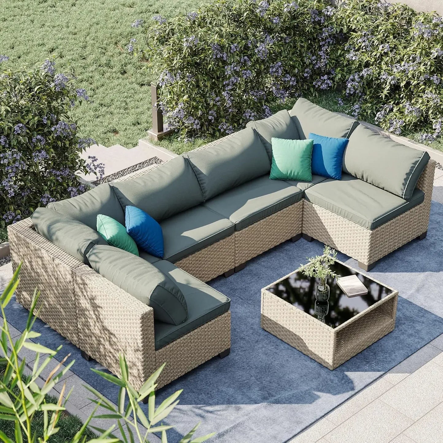 GORDON Outdoor Furniture Set 7-Piece