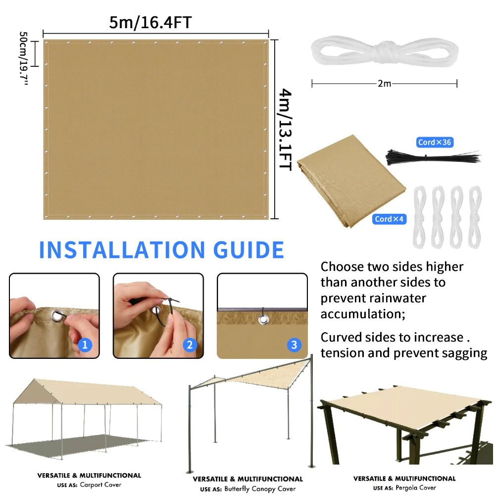 LILO Sun Shade Sail Waterproof