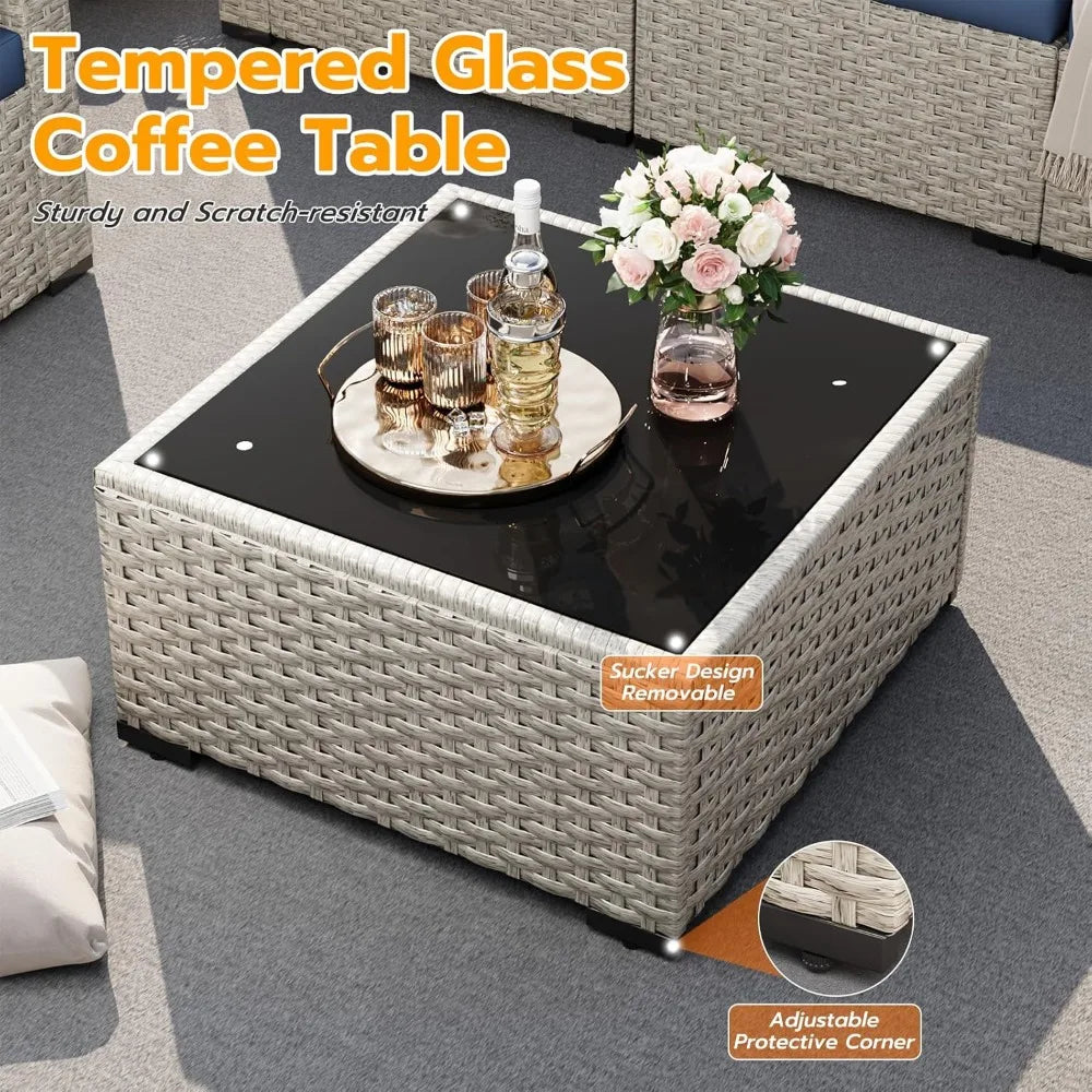 KAYLI Outdoor 7-Piece Furniture Set