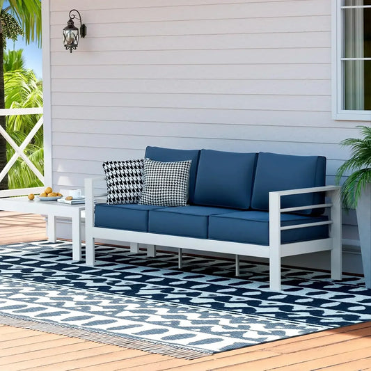 SAGA Outdoor Aluminum Couch
