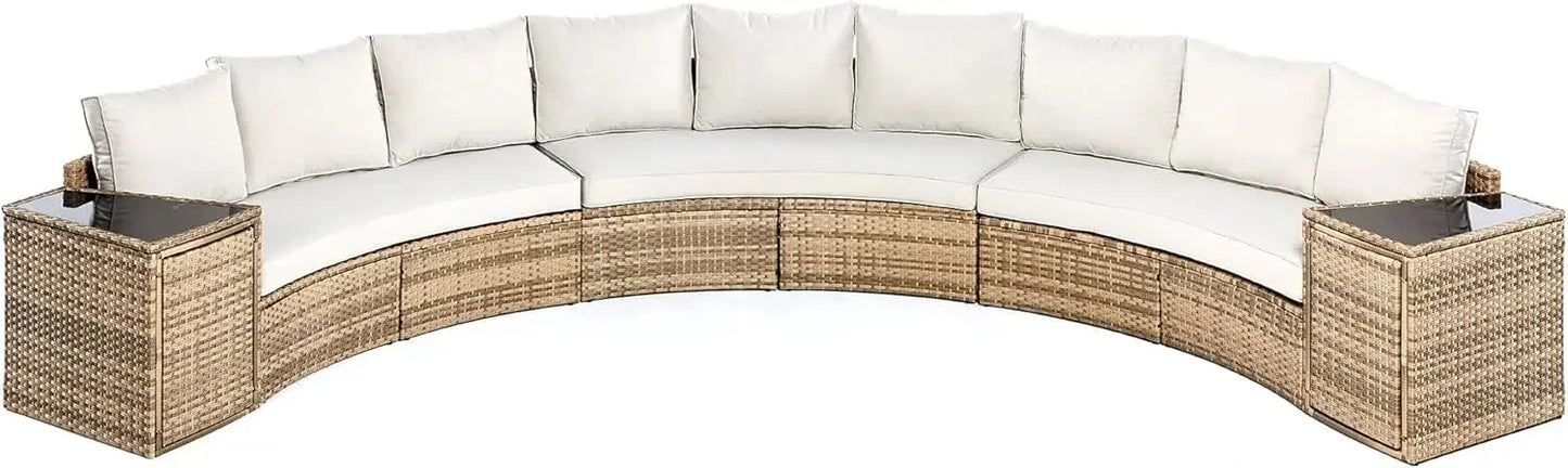 ASHLEY Sectional Round Sofa Set