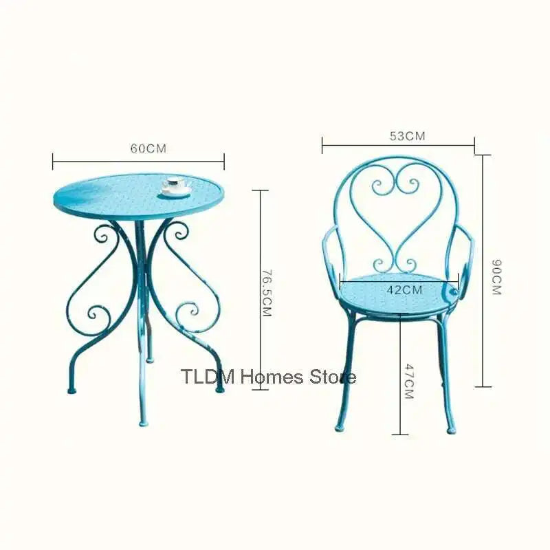 European Iron Outdoor Set