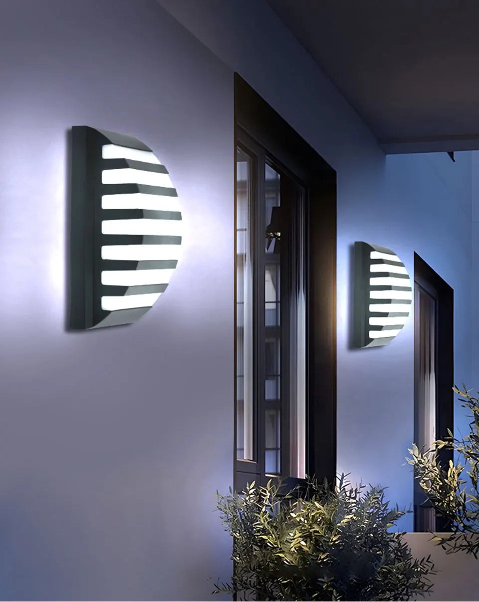 LED Outdoor Wall Light Wall Lamp Motion Sensor AC110V 220V Waterproof Modern Indoor Home Balcony Path Porch Garden Decoration