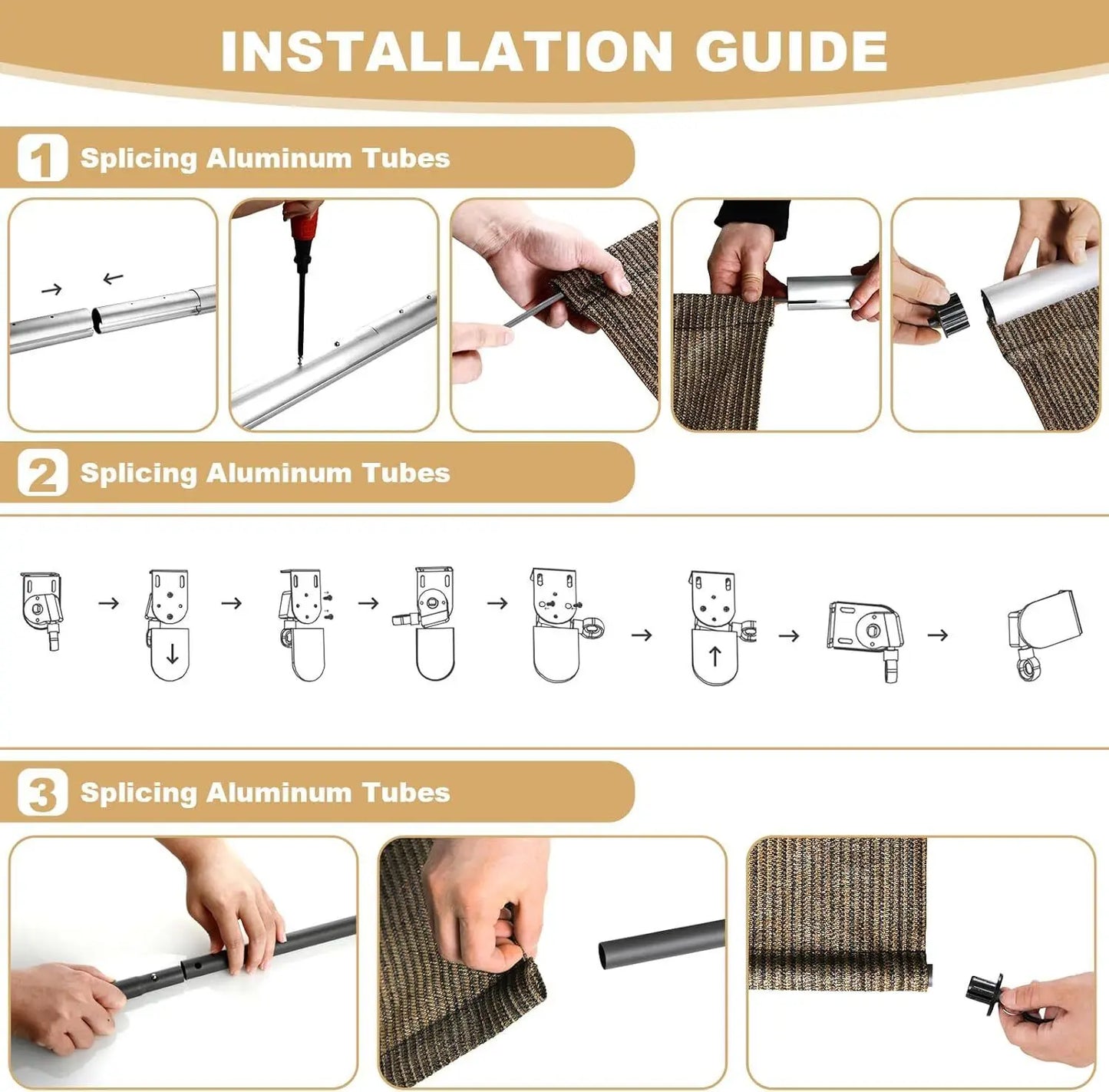 KAY Outdoor Roller Sun Shade