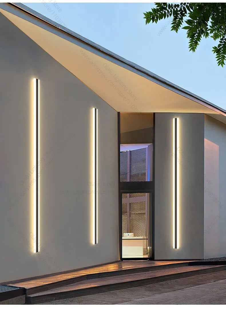 Outdoor Wall Lamp LED Waterproof Wall Lamp Modern Outdoor Wall Lamp Indoor Lighting Decorative Wall Lamp Villa Nordic Wall Lamp