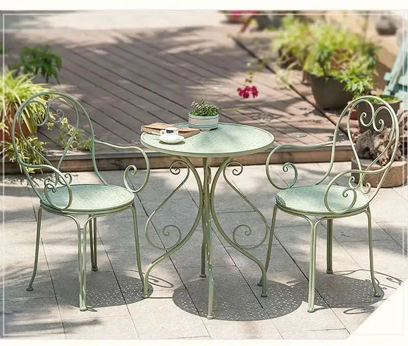 European Iron Outdoor Set