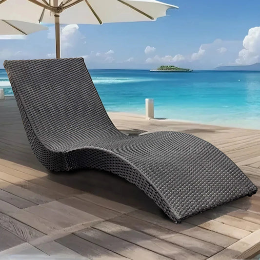 VOG Outdoor Rattan Chaise Lounge