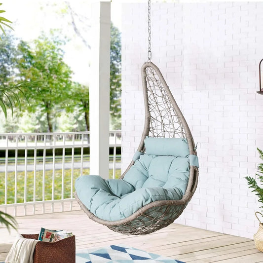 DOVE Outdoor Wicker Hanging Chair Swing
