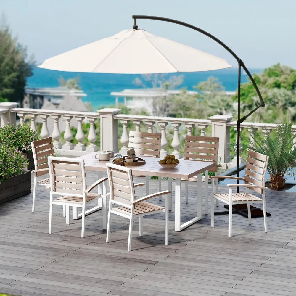 SEVILLE 7 Piece Outdoor Dining Set