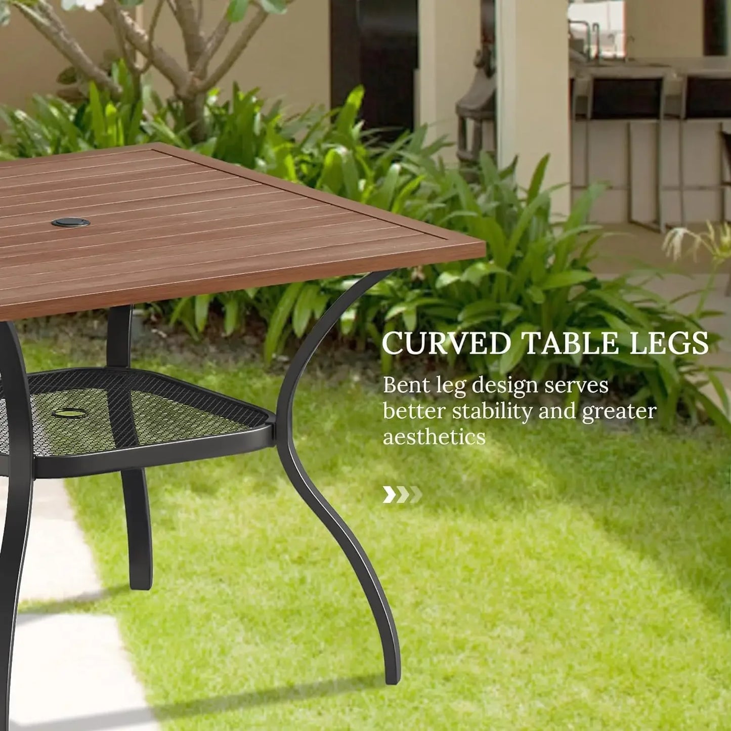 5 Pieces Patio Dining Set