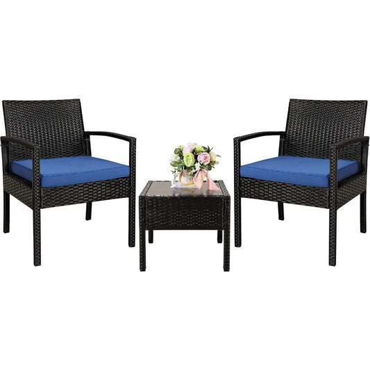3 Piece Outdoor Patio Furniture Sets