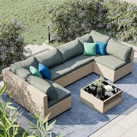 GORDON Outdoor Furniture Set 7-Piece