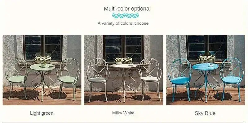 European Iron Outdoor Set