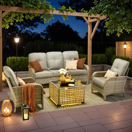 ANDY 4-Piece Outdoor Chair set